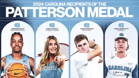 Four Tar Heels To Receive 2023-24 Patterson Medals