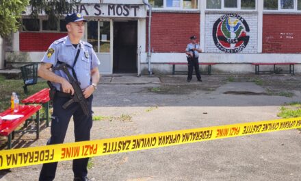 School employee kills at least 3 people in a Bosnian town, police say