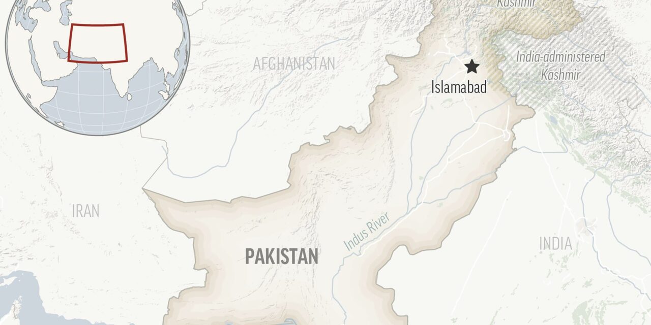 Attackers ambush and kill 11 police officers in eastern Pakistan, officials say