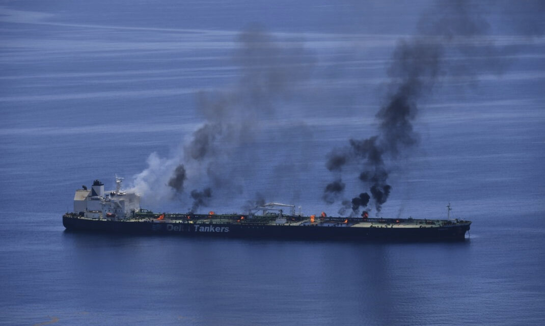 Yemen’s Houthi rebel video shows they planted bombs on tanker now threatening Red Sea oil spill