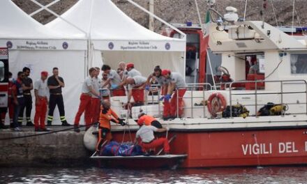 Crew member on Mike Lynch yacht tells of being thrown into water