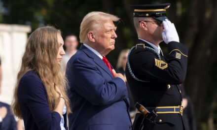 Trump issues statement from Gold Star families defending Arlington Cemetery visit and ripping Harris