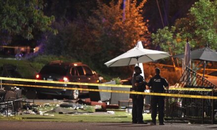 Two dead and three injured after man drives his car through restaurant patio in Minnesota