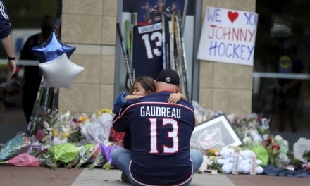 Online fundraiser for Matthew Gaudreau’s widow raises more than $500K as the sports world mourns