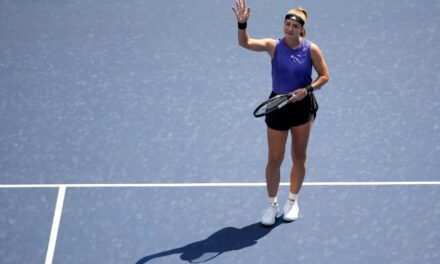 Karolina Muchova returns to US Open semifinals for second straight year by beating Haddad Maia