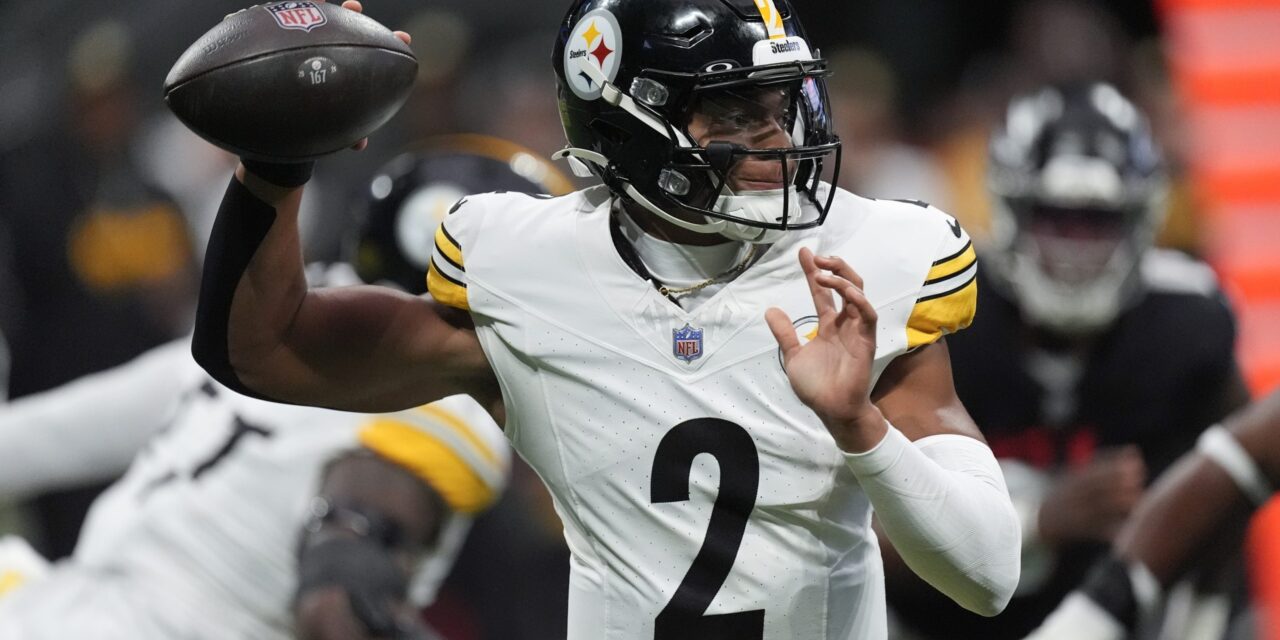 Steelers preparing to start Justin Fields against the Broncos while Russell Wilson deals with injury