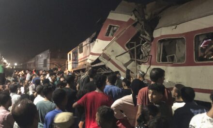 Trains collide in Egypt’s Nile Delta leaving 2 dead, 29 injured