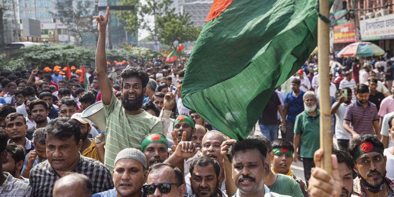 Bangladesh opposition party rallies to demand a new election