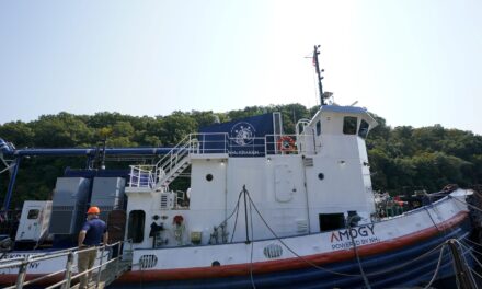 Tugboat powered by ammonia sails for the first time, showing how to cut emissions from shipping