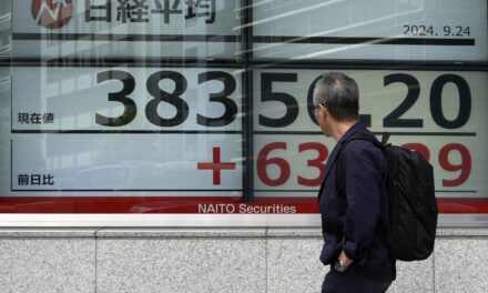 Stock market today: Asian shares gain as China eases rates to aid property industry