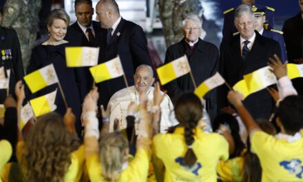 PHOTO COLLECTION: Religion Pope Francis Visits Belgium