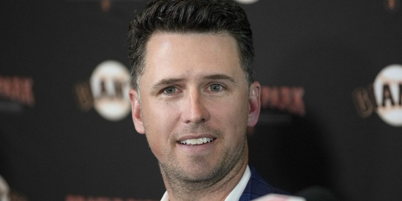 Giants hire former catcher Buster Posey as president of baseball operations, replacing Farhan Zaidi