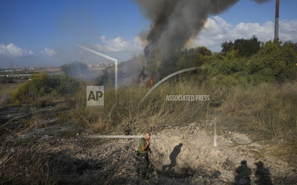 A missile fired by Yemen’s rebels lands in Israel and triggers sirens at international airport