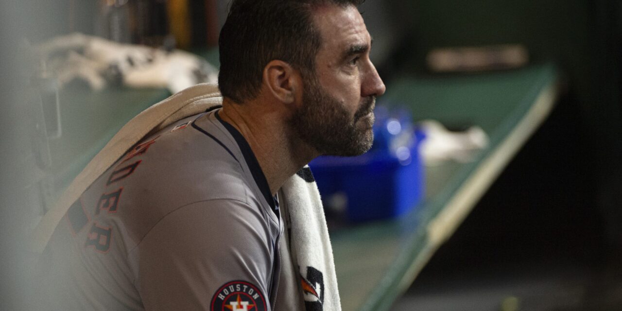 Justin Verlander left off Astros’ Wild Card Series roster, but Yordan Alvarez is back