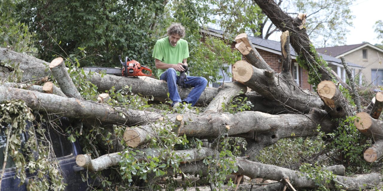 Days after Hurricane Helene a powerless mess remains in the Southeast