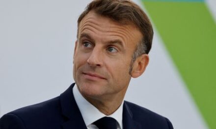 France’s Macron says sales of arms used in Gaza should be halted