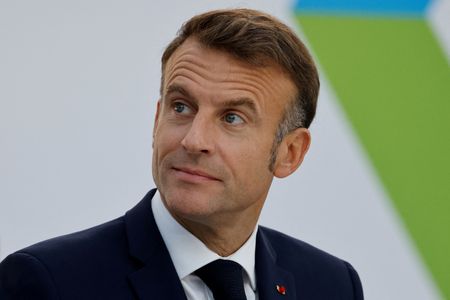 France’s Macron says sales of arms used in Gaza should be halted