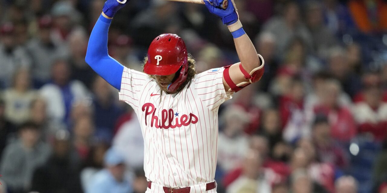 Phillies bench slumping third baseman Alec Bohm in Game 2 of the NLDS