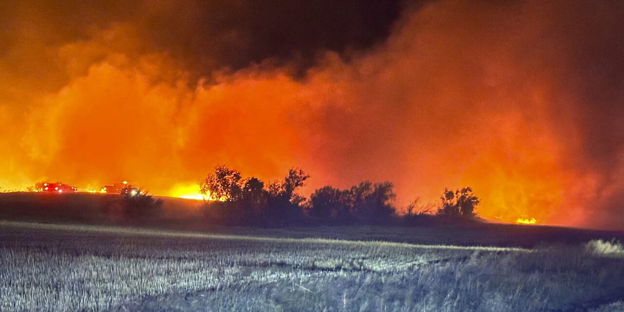 Weekend wildfires lead to 1 death, large areas burned in western North Dakota