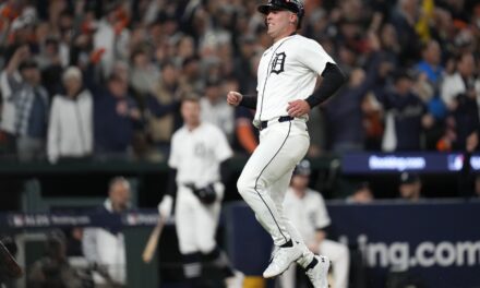 Tigers hope Carpenter can come off bench in ALDS Game 5 while dealing with hamstring injury