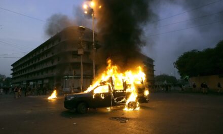 Pakistani police fire tear gas and charge protesters in Karachi