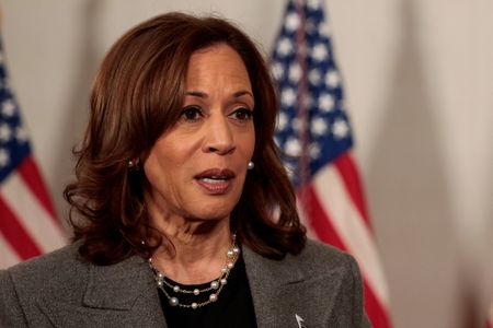 Harris says won’t give up pushing for end to Israel-Gaza war