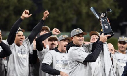 Everything is warmups for the New York Yankees until they get to the World Series