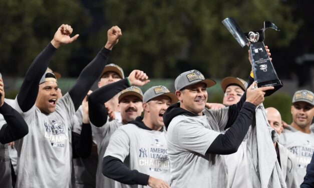 Everything is warmups for the New York Yankees until they get to the World Series