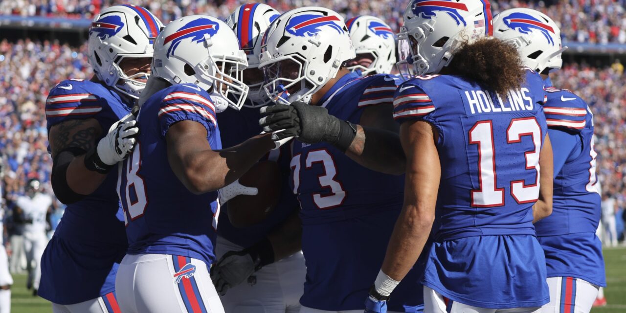 Cooper scores in his Bills debut and Allen shakes off a sluggish start in 34-10 rout of Titans