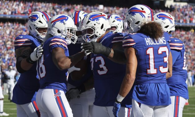 Cooper scores in his Bills debut and Allen shakes off a sluggish start in 34-10 rout of Titans