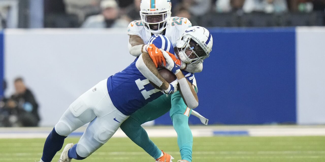 QB Richardson’s late scoring drives send Colts past Dolphins 16-10