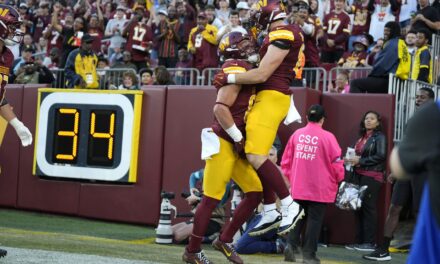 Washington Commanders scored a touchdown on a play called ‘Taylor Swift’