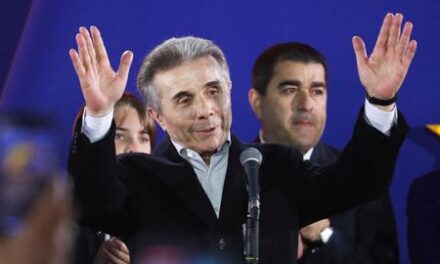 Georgian ruling party wins majority in election with 70% of precincts counted, official results say