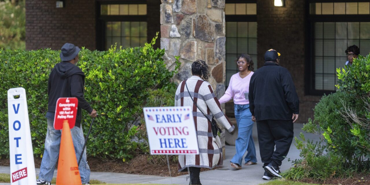 Early voting reaches such heights that some Georgia polls may be Election Day ‘ghost town’