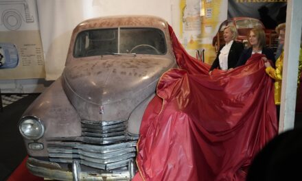 The first car made during Soviet-era in Poland goes on display 73 years later