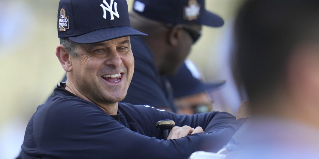 Yankees manager Aaron Boone bothered a little by criticism of defense after World Series meltdown