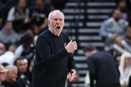 NBA-Spurs coach Popovich recovering from mild stroke, team says