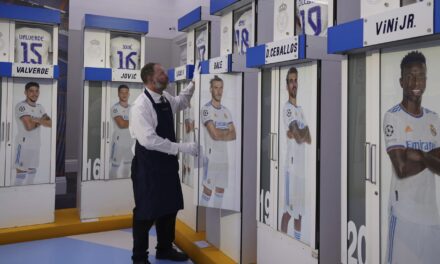 Lockers used by Ronaldo, Beckham and other Real Madrid stars are up for auction