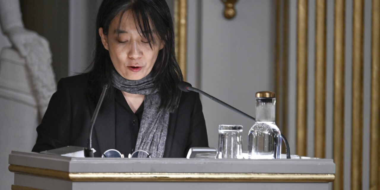 Nobel Literature Prize winner Han Kang talks about how writing connects her to readers