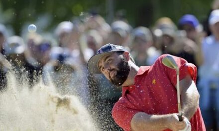 Golf-Scheffler voted PGA Tour Player of the Year for third straight time