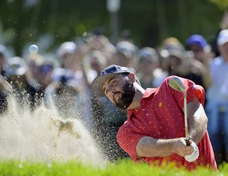 Golf-Scheffler voted PGA Tour Player of the Year for third straight time