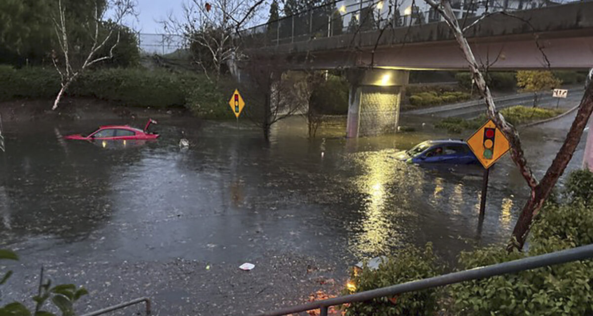 Storms encase Iowa and eastern Nebraska in ice and generate rare tornado warning in San Francisco