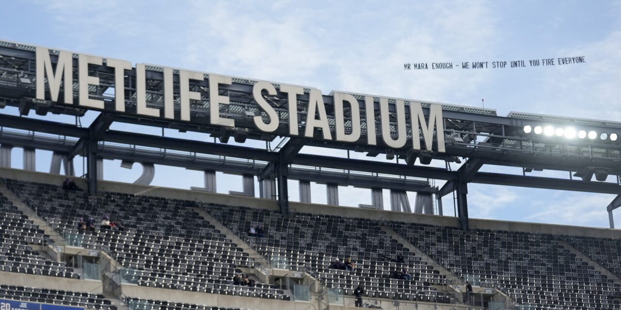 Mara gets another aerial message to thrash the Giants before game against the Ravens