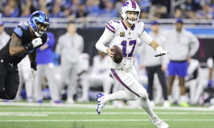 Josh Allen has another huge game to lift Bills to a 48-42 victory that snaps Lions’ winning streak