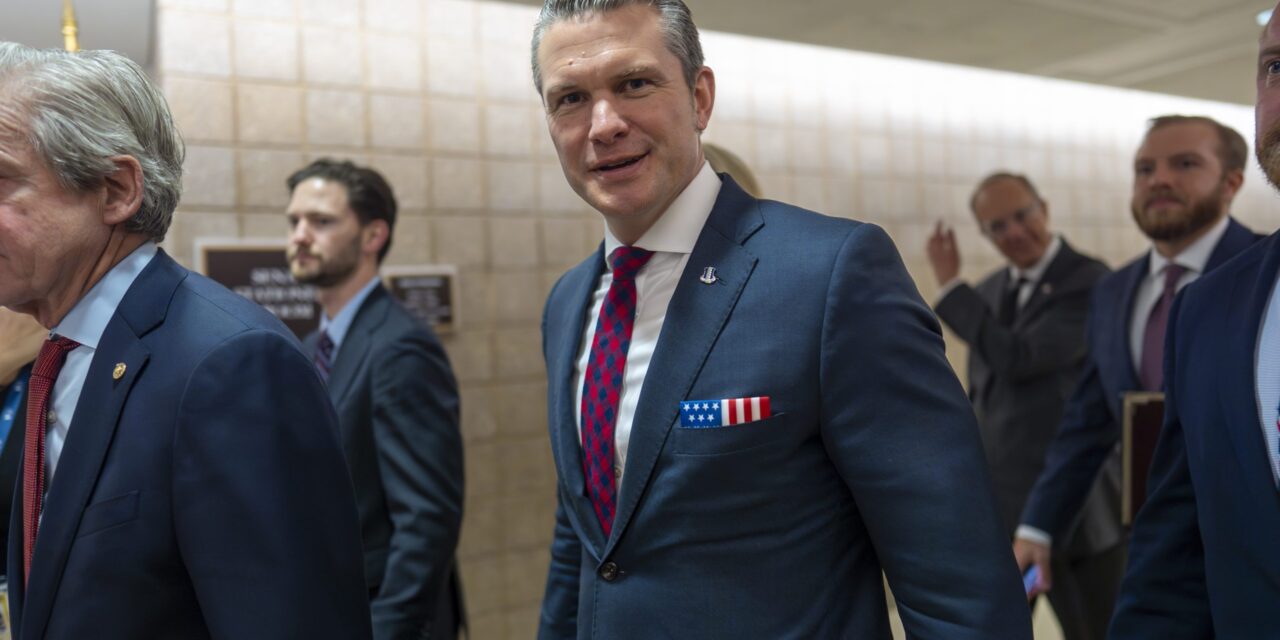 Senate committee to hold confirmation hearing for defense secretary nominee Hegseth on Jan 14