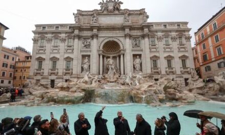 Rome’s Trevi Fountain restored in time for Jubilee year