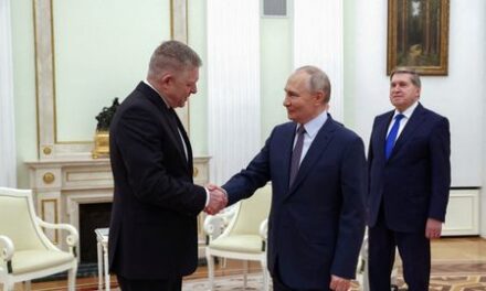 Russian president meets Slovak PM as Ukraine gas transit contract nears expiry