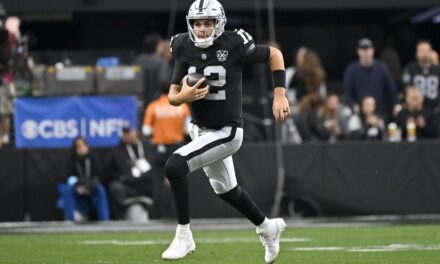 O’Connell passes for 257 yards and Raiders snap 10-game skid with 19-14 win over Jaguars