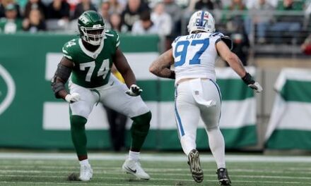 Jets rookie OL Olu Fashanu (foot) out for season