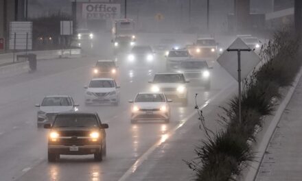 Powerful thunderstorms rumble across Texas, delaying holiday travel